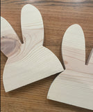  Bunny Cutout Blank for your Springtime and Easter Craft projects!